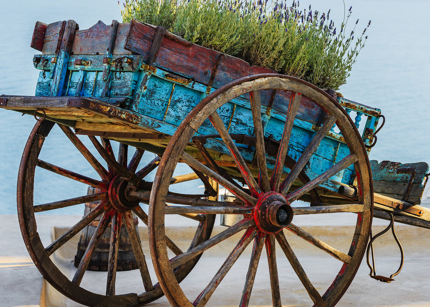 Canvastavla - Island Carriage