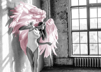 Ljuddämpande tavla - Heavenly Pink
