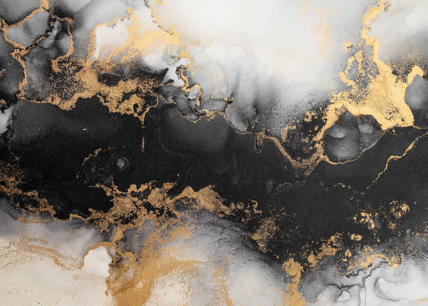Ljuddämpande tavla - Smoke marble