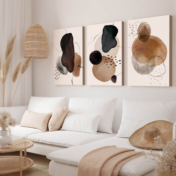 Canvastavla - Circle Graphic No1