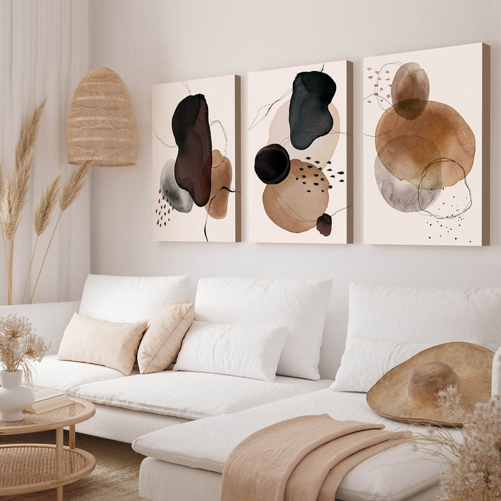Canvastavla - Circle Graphic No3