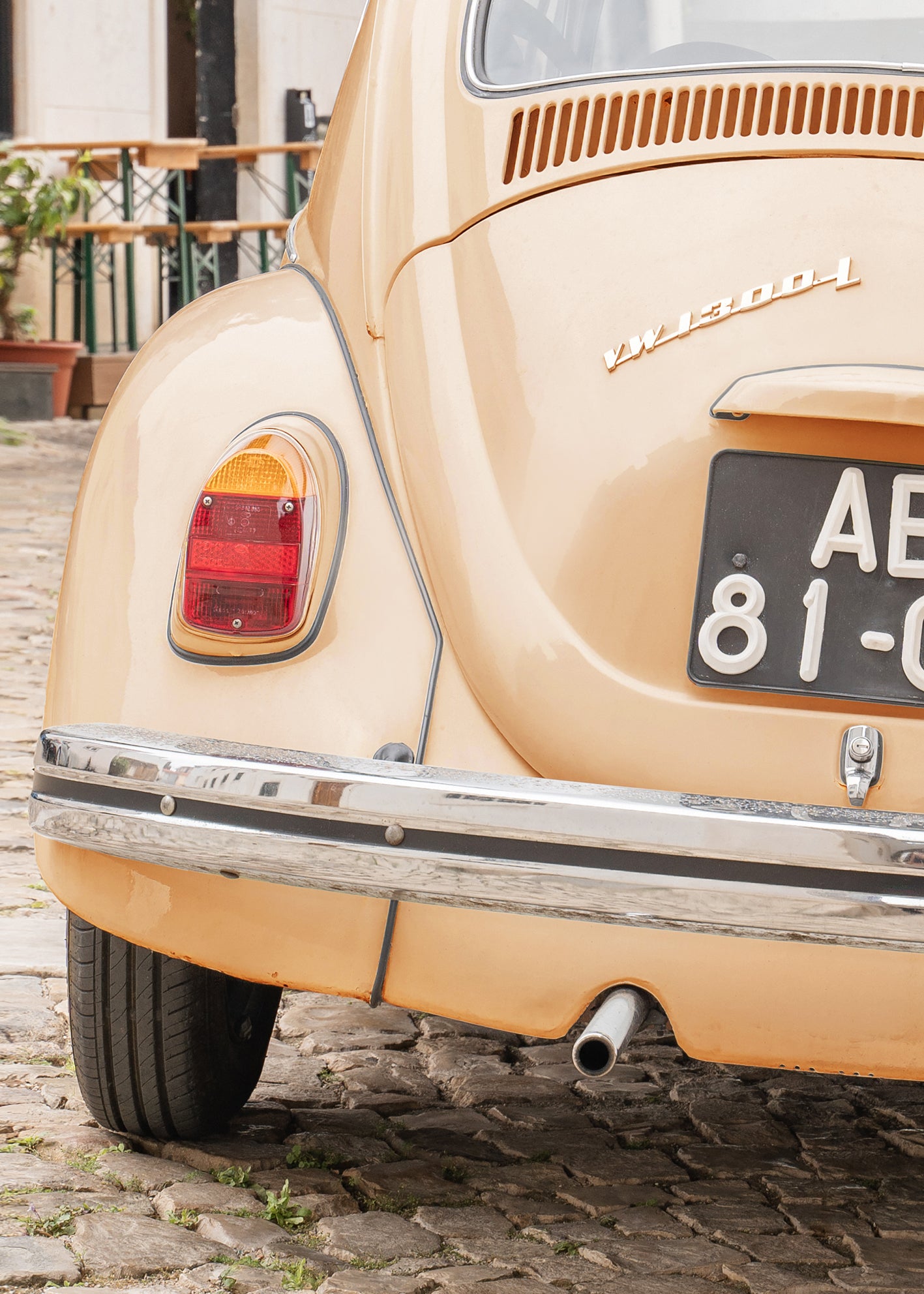 Ljuddämpande tavla - Vintage Beetle