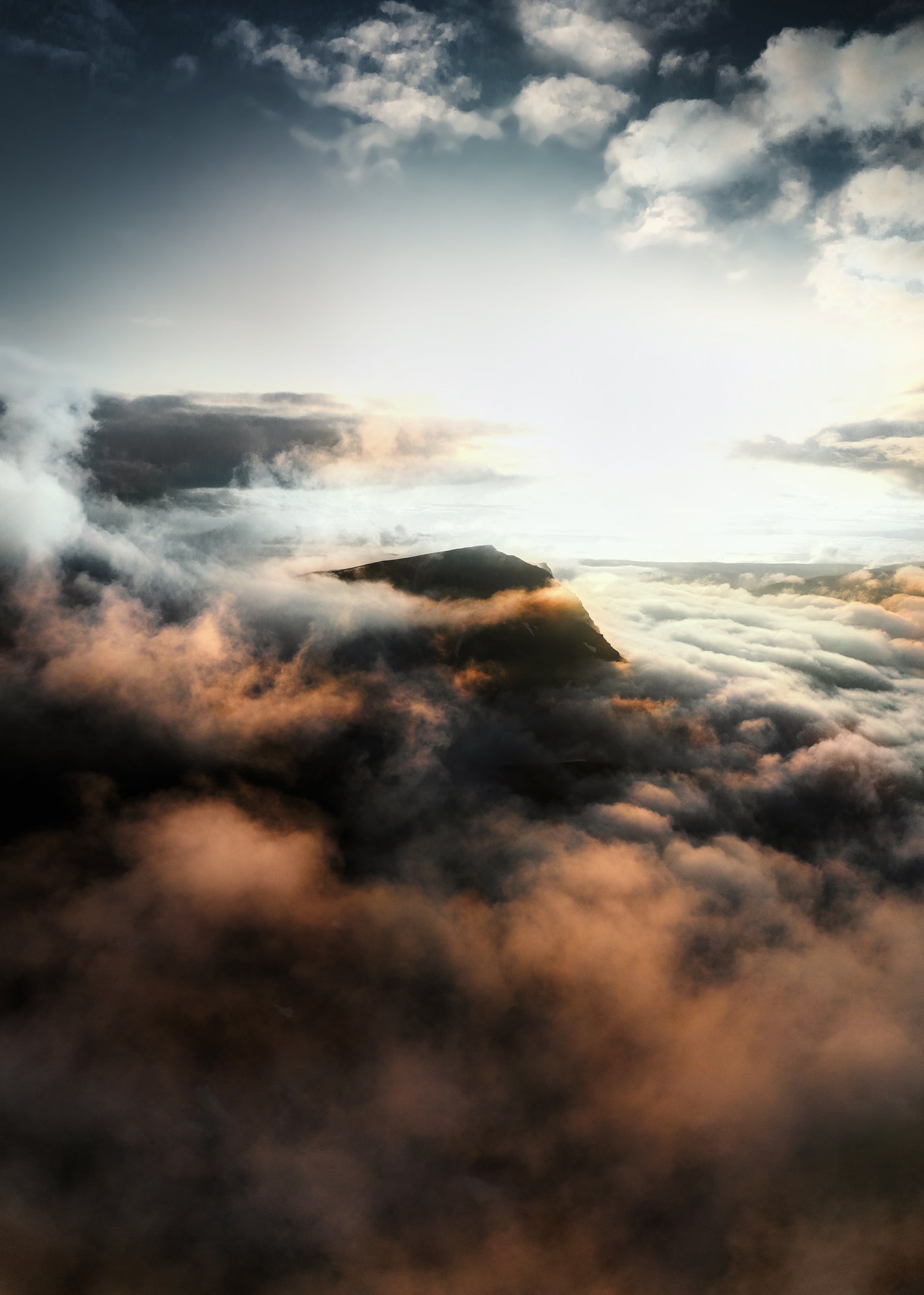 Ljuddämpande tavla  - Above the Clouds