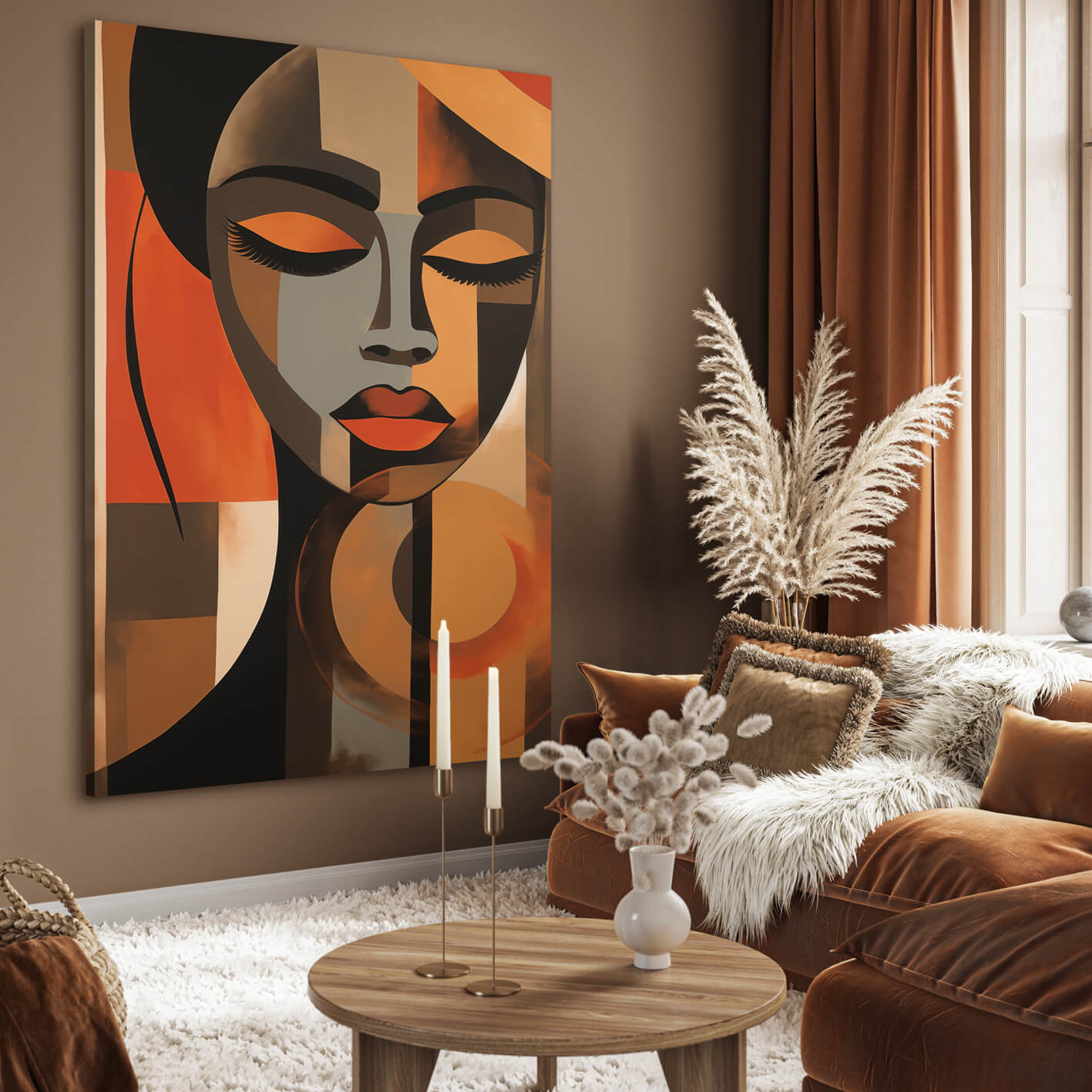 Canvastavla - Harmonic Portrait (45x60)
