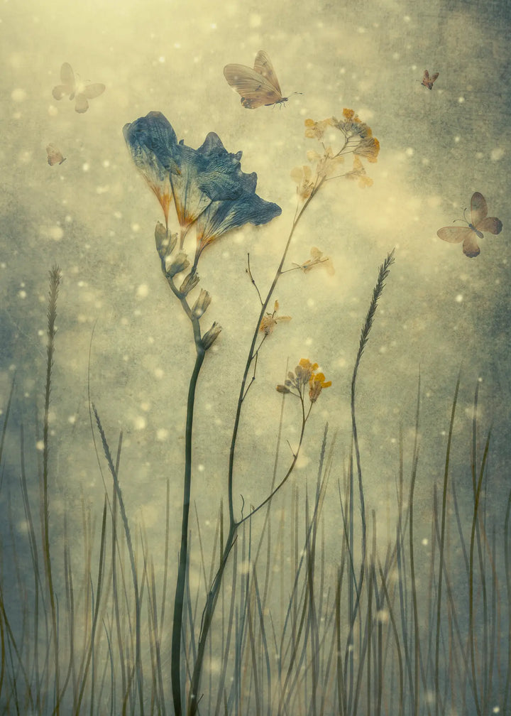 Ljuddämpande tavla - Ethereal Garden