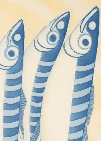 Ljuddämpande tavla - Sardine Parade