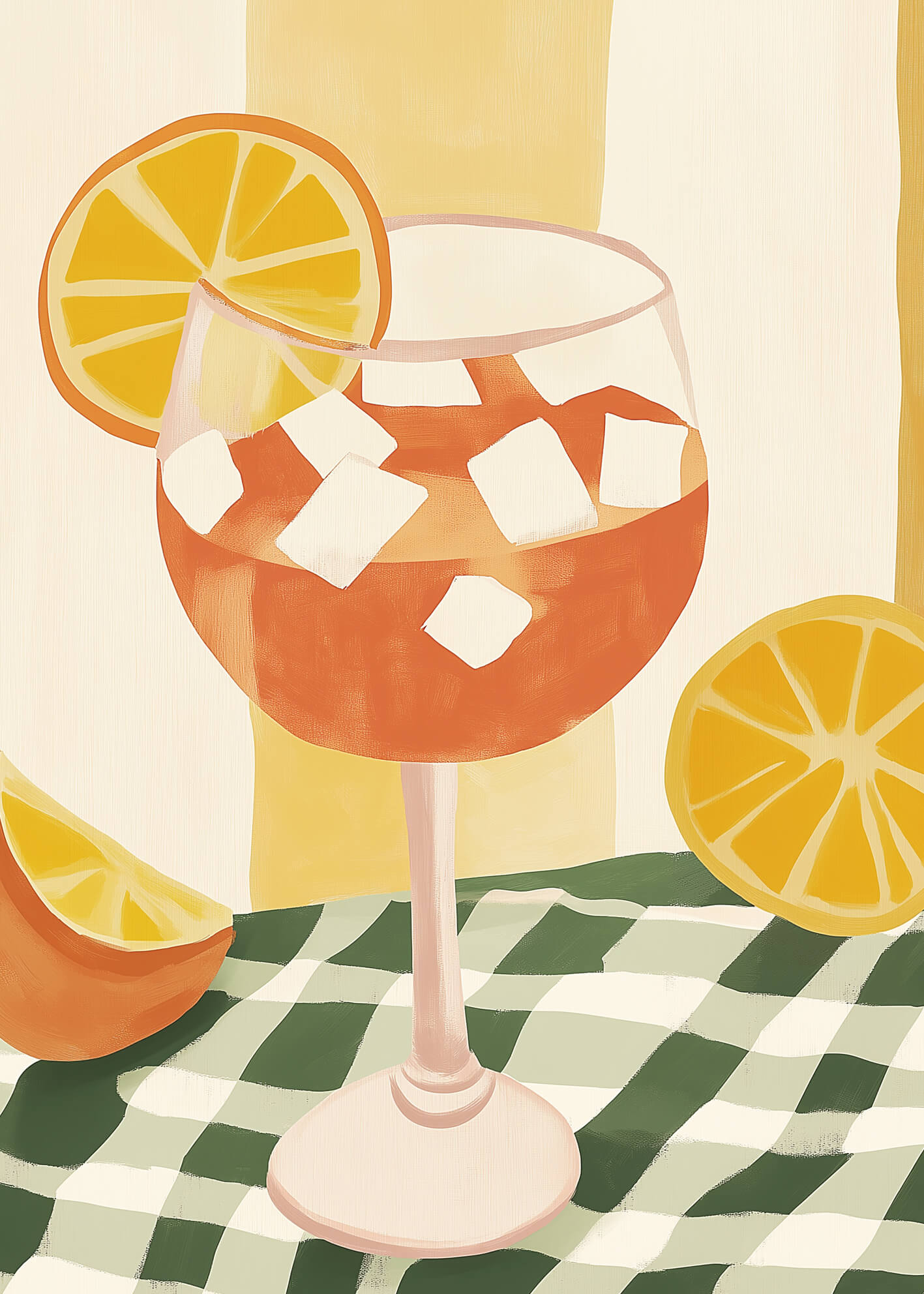 Ljuddämpande tavla - Sangria Moment