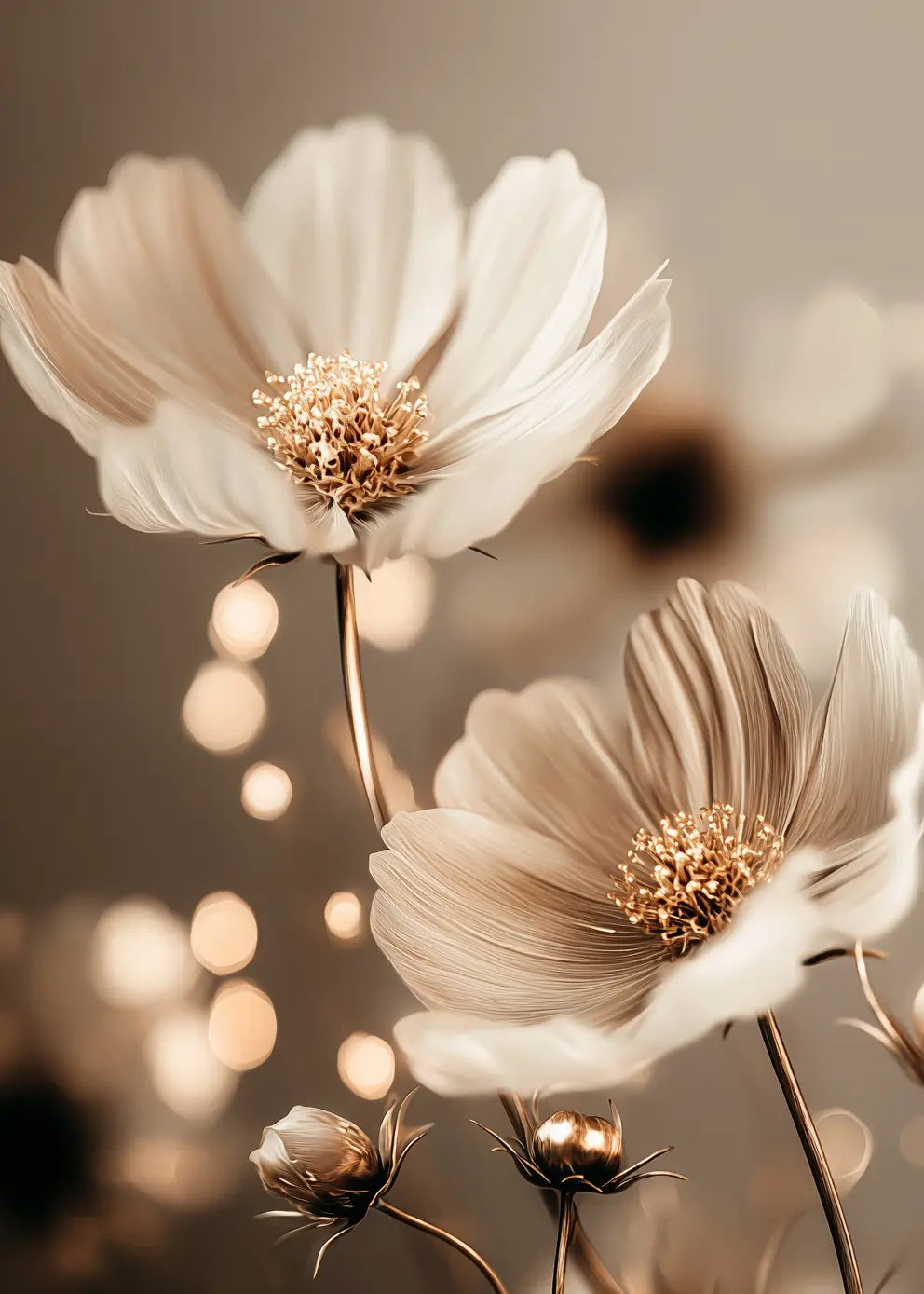 Ljuddämpande tavla - Petals of Light