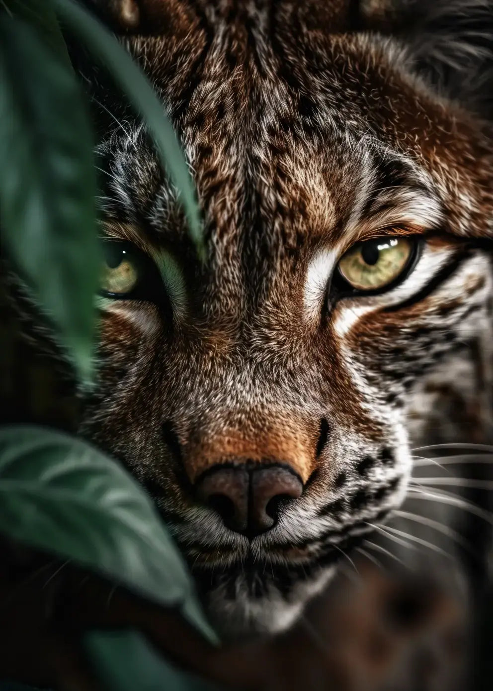 Ljuddämpande tavla - Emerald Gaze