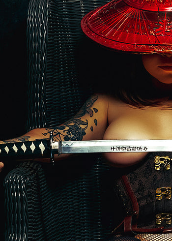 Canvastavla - The Samurai