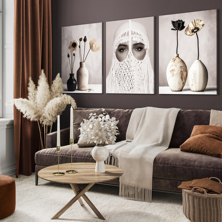 Canvastavla - Minimalist Floral Decor