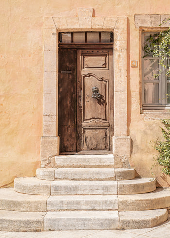 Canvastavla - Rustic Entrance