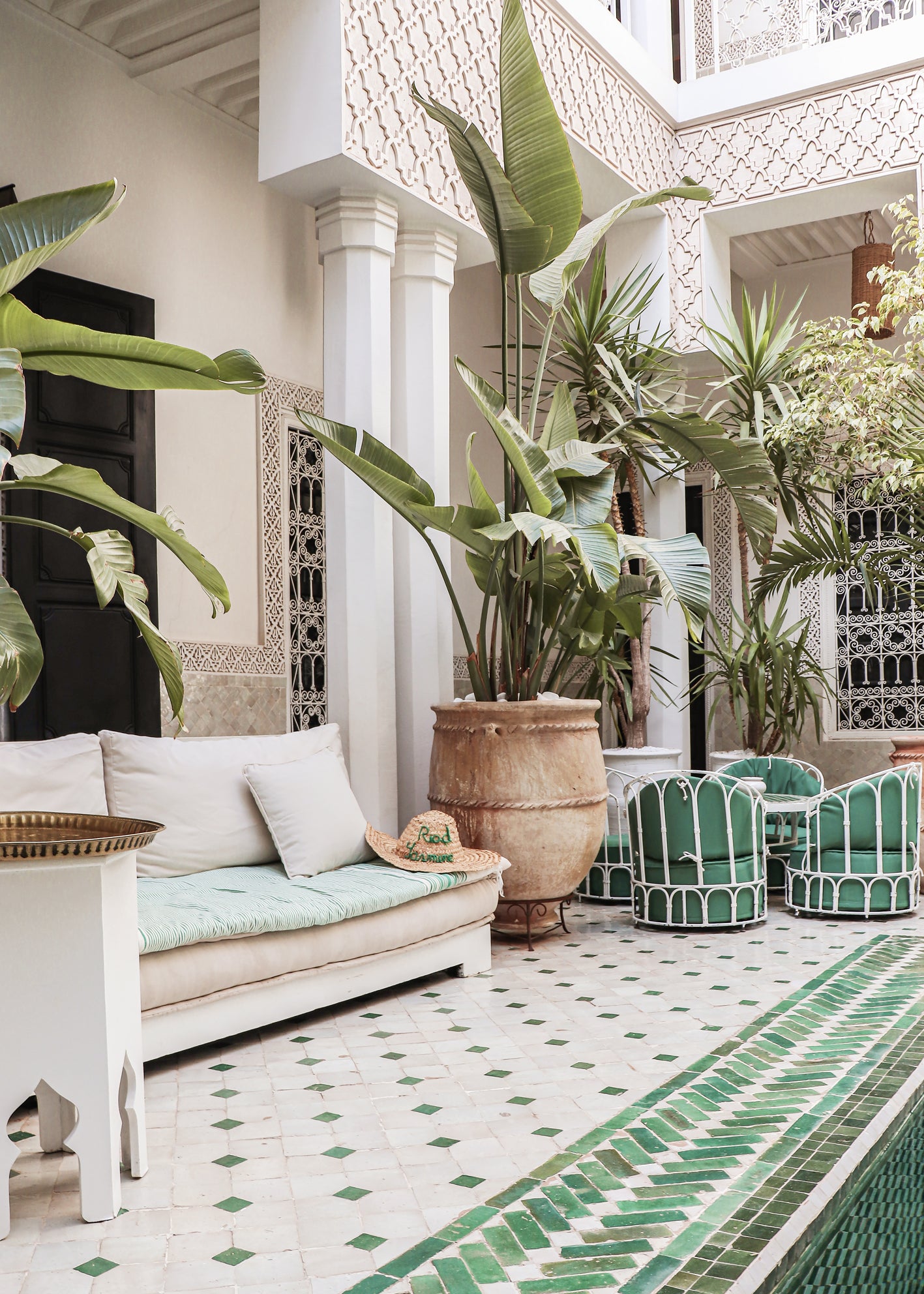 Canvastavla - Tiled Oasis