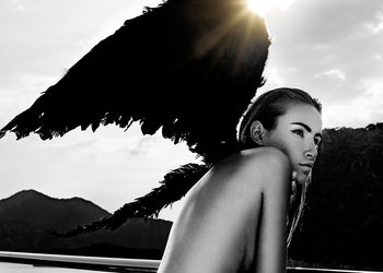Canvastavla - Dark Wings