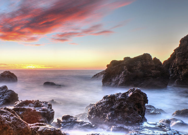 Canvastavla - Golden Rocks