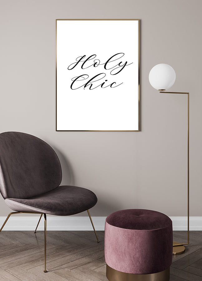 Poster - Holy chic