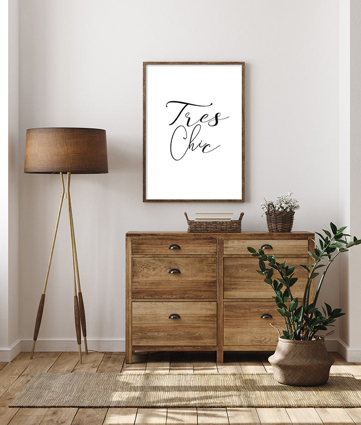 Poster - Tres chic