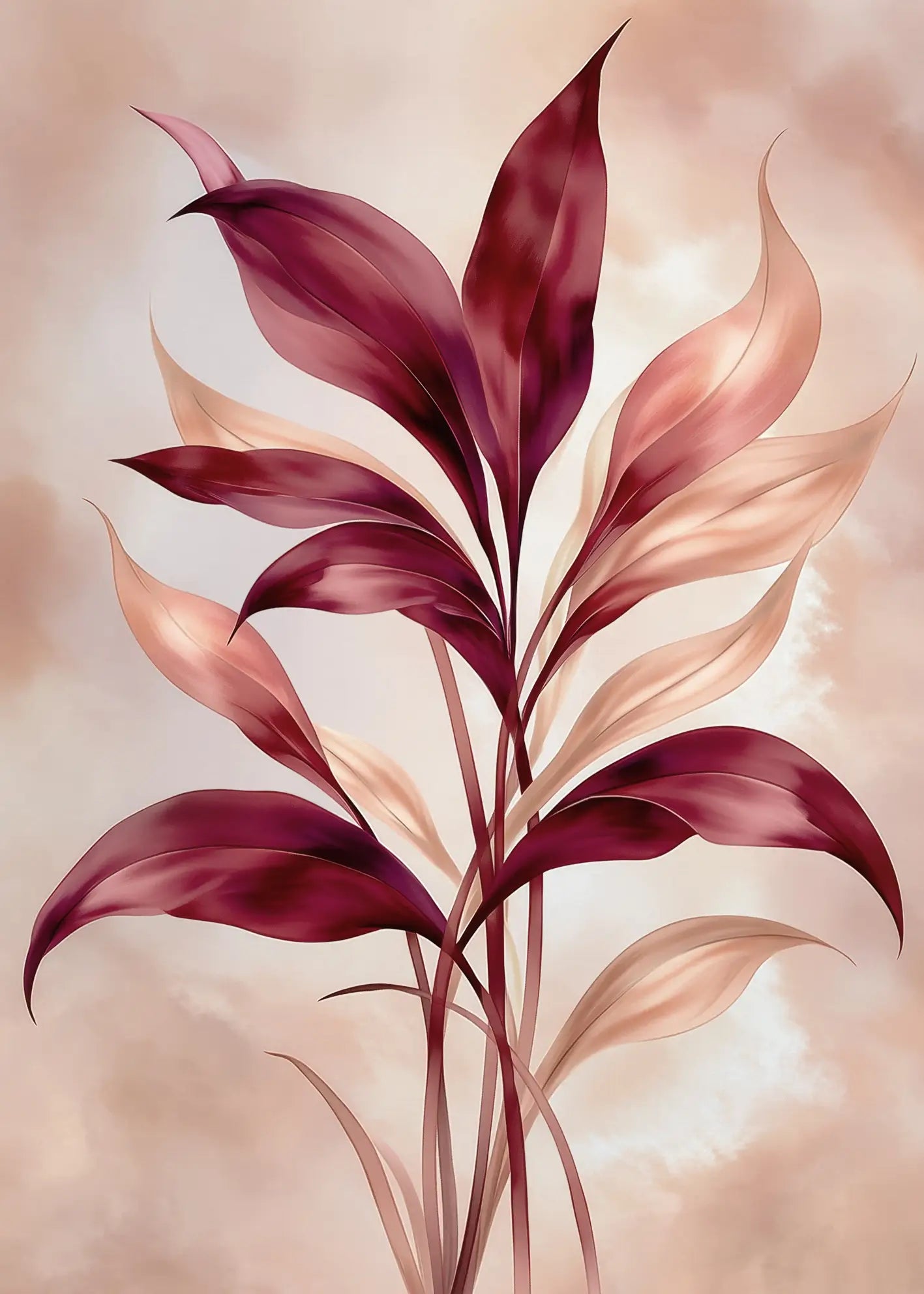 Canvastavla - Velvet Stem