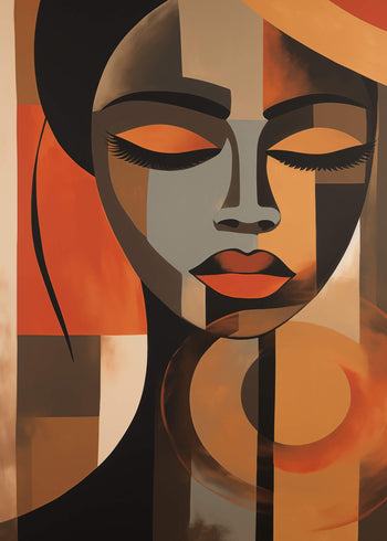 Canvastavla - Harmonic Portrait