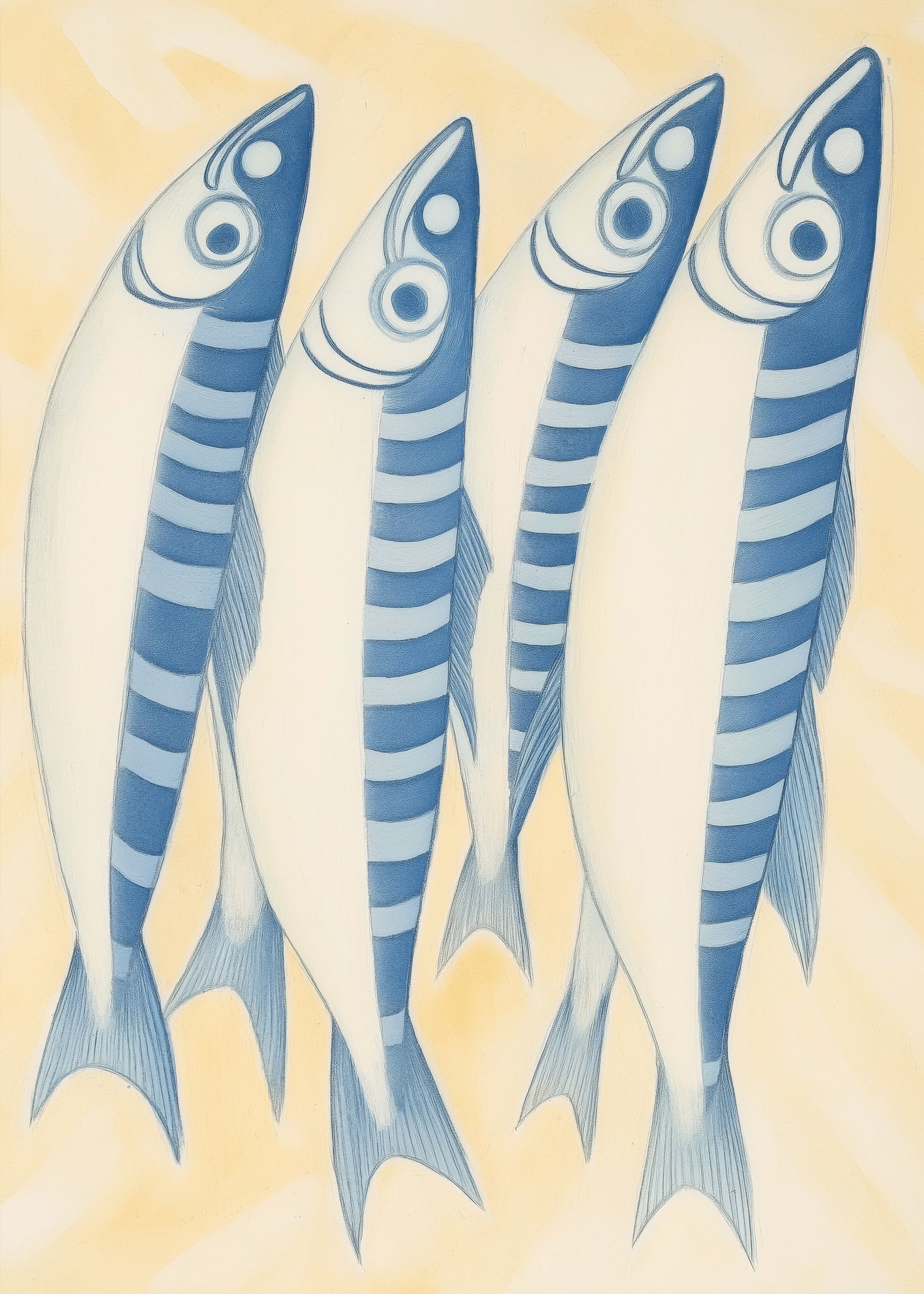Canvastavla - Sardine Parade