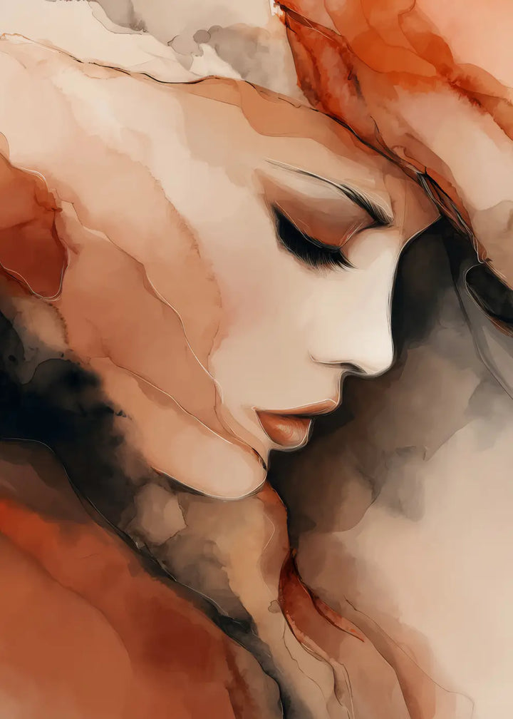 Canvastavla - Terracotta Muse