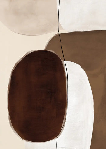 Poster - Abstract Oval
