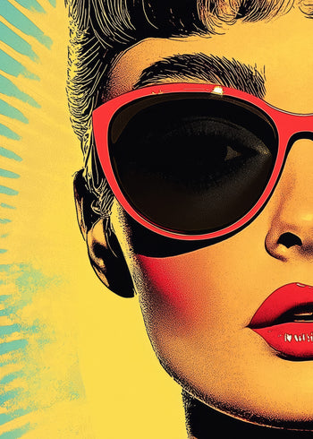 Canvastavla - Pop Art Audrey