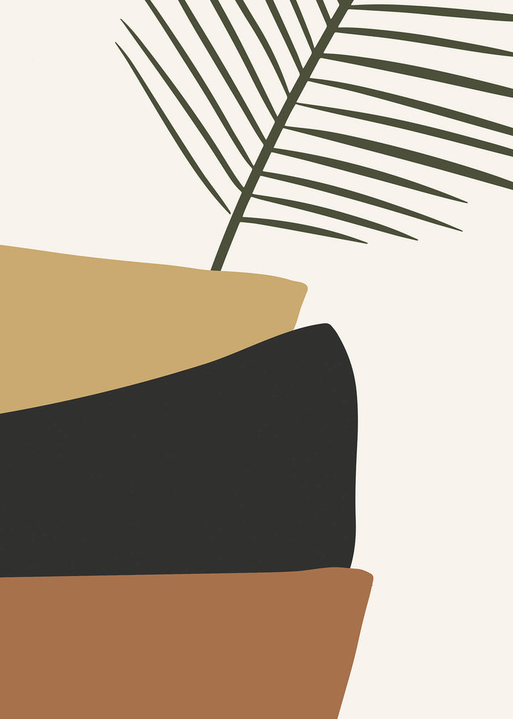 Canvastavla - Boho Shapes No3